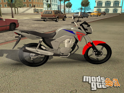 Honda CG 150 Titan CBS 2015 para GTA San Andreas